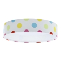 LED Plafonjera GALAXY KIDS LED/24W/230V tačkice šarena
