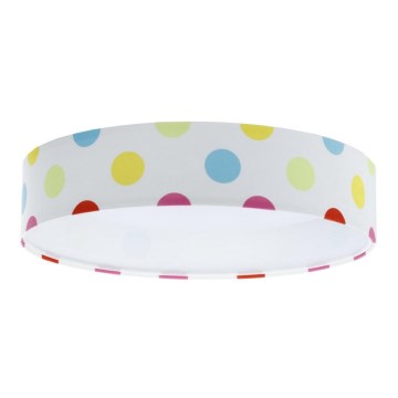 LED Plafonjera GALAXY KIDS LED/24W/230V tačkice šarena