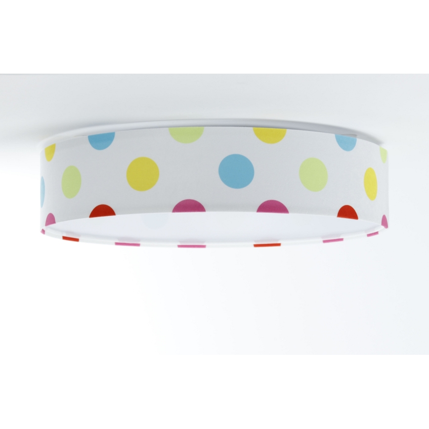 LED Plafonjera GALAXY KIDS LED/24W/230V tačkice šarena