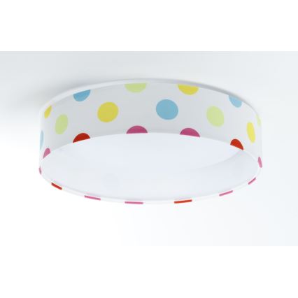 LED Plafonjera GALAXY KIDS LED/24W/230V tačkice šarena
