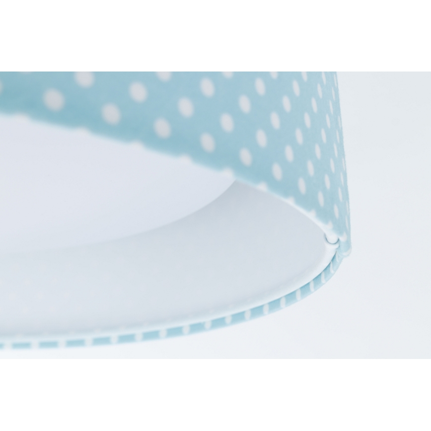 LED Plafonjera GALAXY KIDS LED/24W/230V tačkice tirkizna/bela