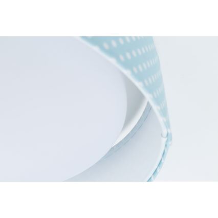 LED Plafonjera GALAXY KIDS LED/24W/230V tačkice tirkizna/bela