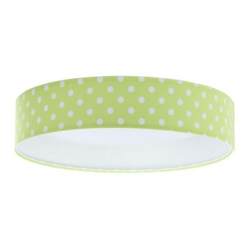 LED Plafonjera GALAXY KIDS LED/24W/230V tačkice zelena/bela