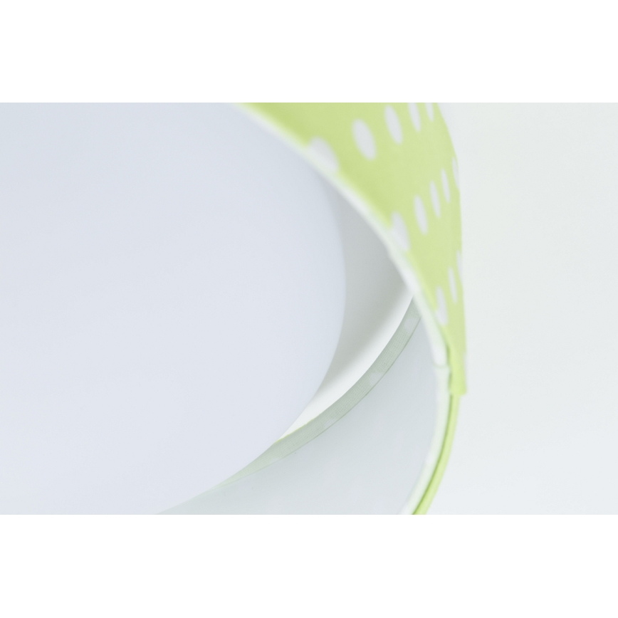 LED Plafonjera GALAXY KIDS LED/24W/230V tačkice zelena/bela