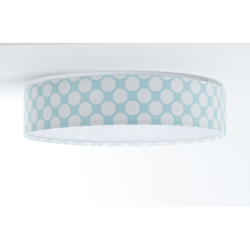 LED Plafonjera GALAXY KIDS LED/24W/230V tačkice zelena/bela