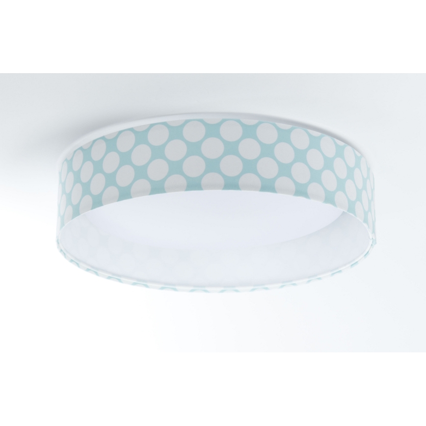 LED Plafonjera GALAXY KIDS LED/24W/230V tačkice zelena/bela