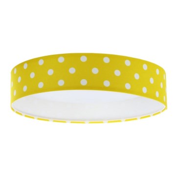 LED Plafonjera GALAXY KIDS LED/24W/230V tačkice žuta/bela