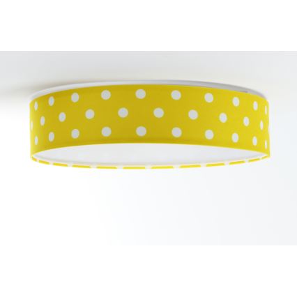 LED Plafonjera GALAXY KIDS LED/24W/230V tačkice žuta/bela
