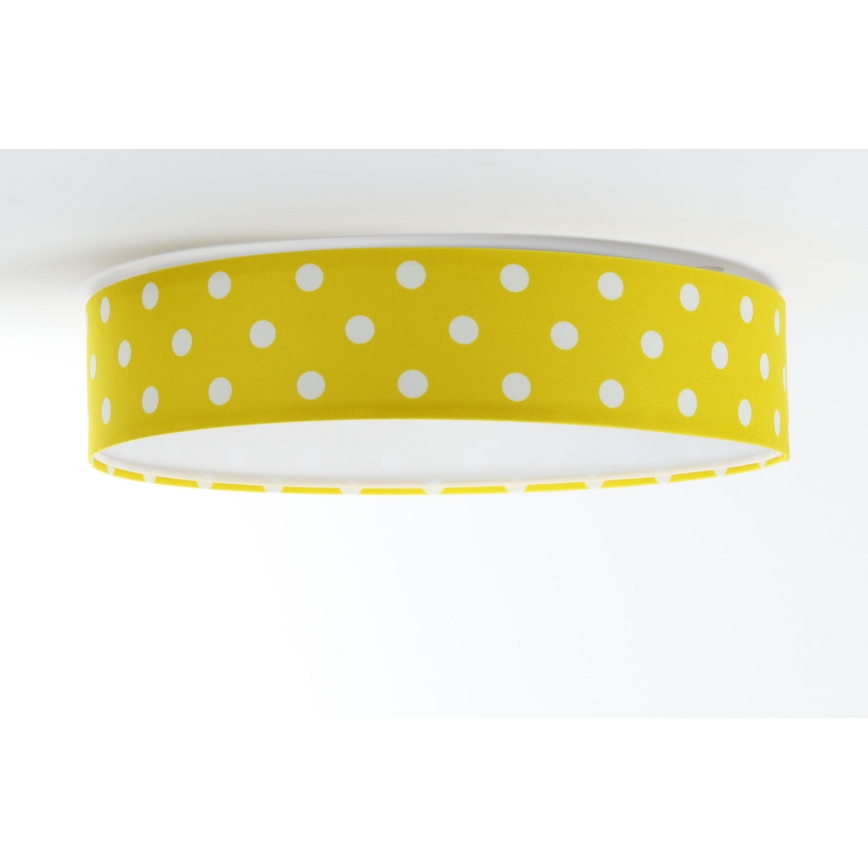 LED Plafonjera GALAXY KIDS LED/24W/230V tačkice žuta/bela