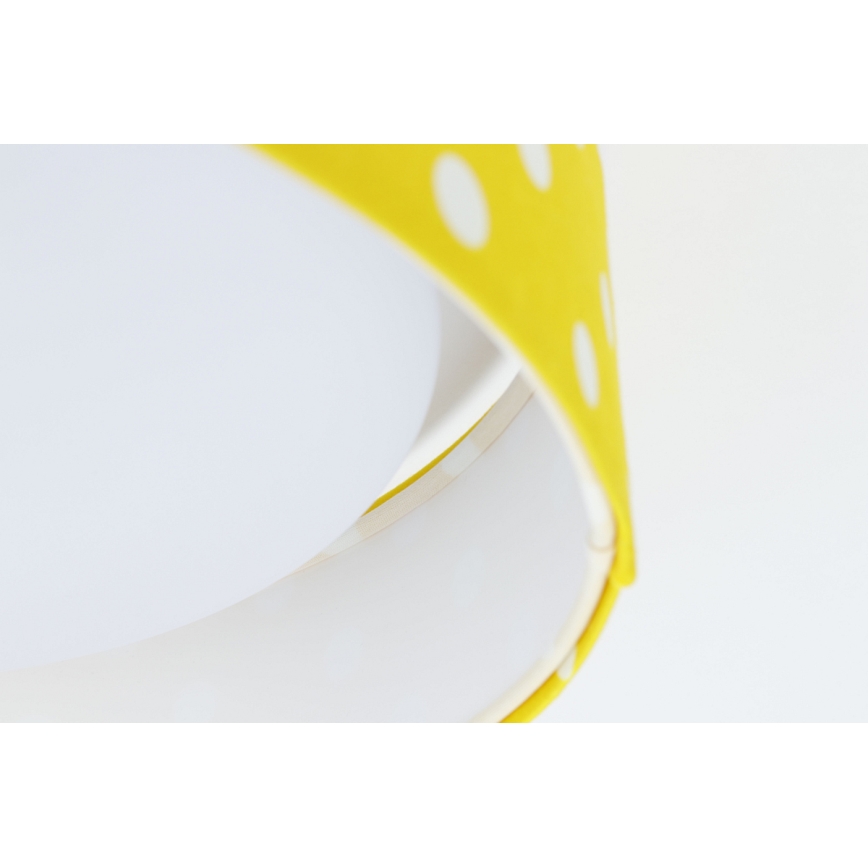 LED Plafonjera GALAXY KIDS LED/24W/230V tačkice žuta/bela