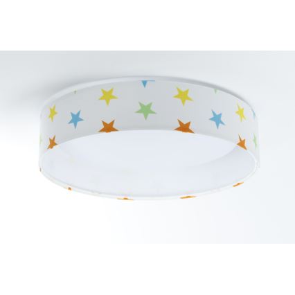 LED Plafonjera GALAXY KIDS LED/24W/230V zvezdice šarena