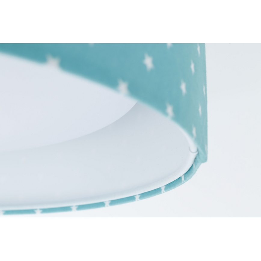 LED Plafonjera GALAXY KIDS LED/24W/230V zvezdice tirkizna/bela