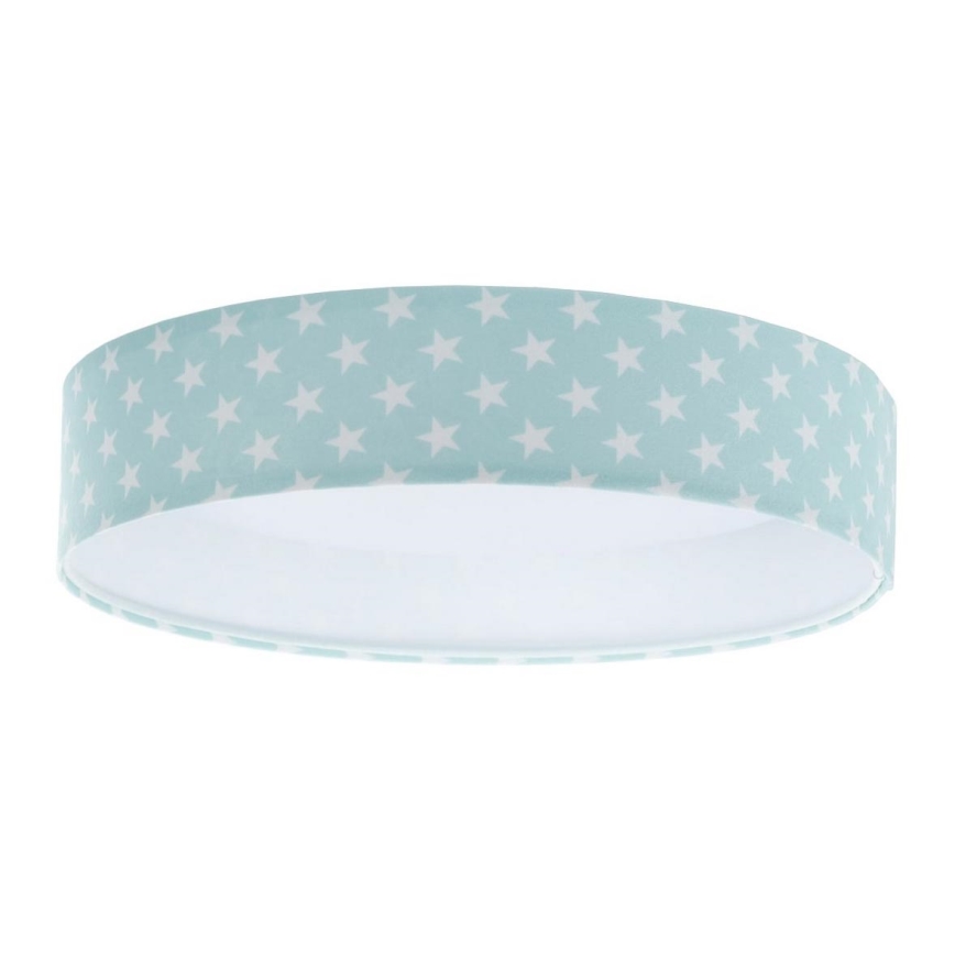 LED Plafonjera GALAXY KIDS LED/24W/230V zvezdice zelena/bela