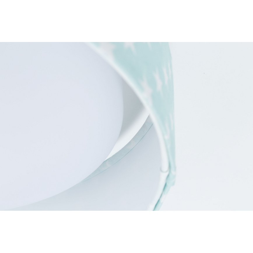 LED Plafonjera GALAXY KIDS LED/24W/230V zvezdice zelena/bela