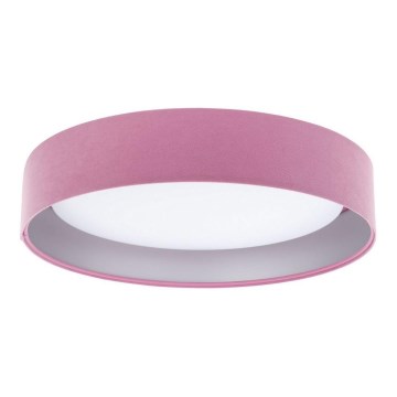 LED Plafonjera GALAXY LED/24W/230V roze/srebrno