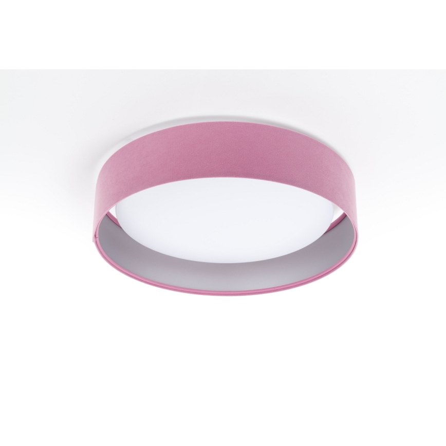 LED Plafonjera GALAXY LED/24W/230V roze/srebrno