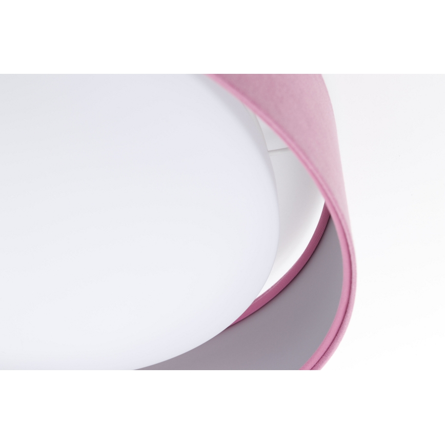 LED Plafonjera GALAXY LED/24W/230V roze/srebrno