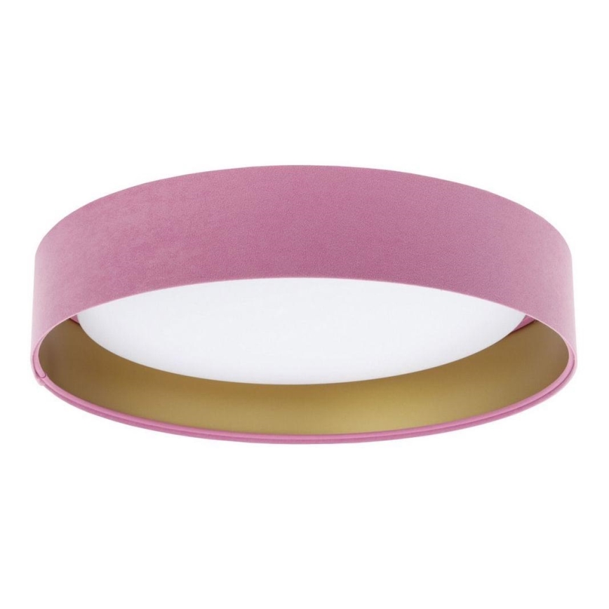 LED Plafonjera GALAXY LED/24W/230V roze/zlatna