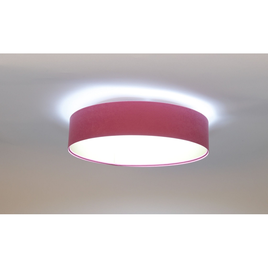 LED Plafonjera GALAXY LED/24W/230V roze/zlatna