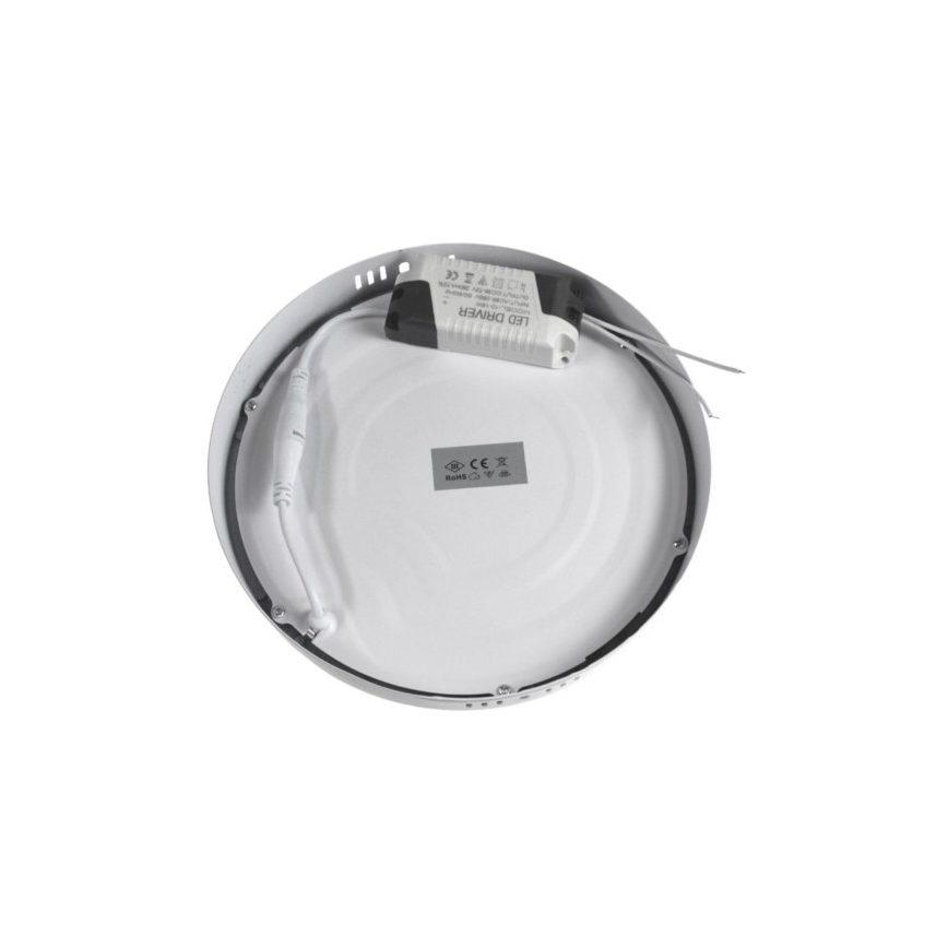 LED Plafonjera GERRIT LED/18W/230V 3000K bela