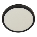 LED Plafonjera GERRIT LED/24W/230V 4000K crno