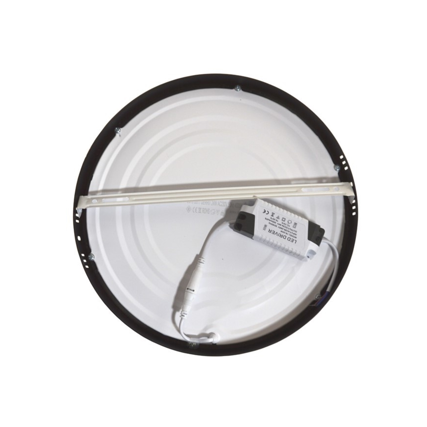 LED Plafonjera GERRIT LED/24W/230V 4000K crno