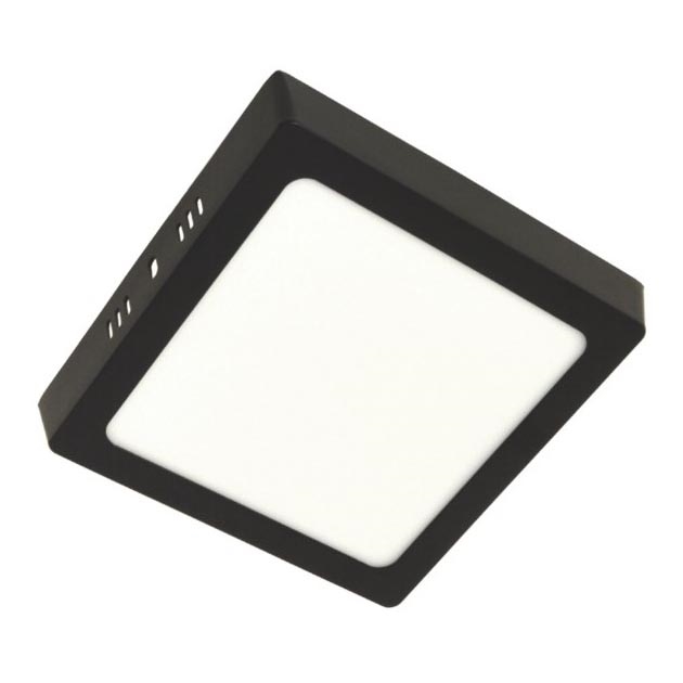 LED Plafonjera GERRY LED/12W/230V 4000K crno