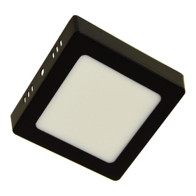 LED Plafonjera GERRY LED/6W/230V 4000K crno
