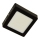 LED Plafonjera GERRY LED/6W/230V 4000K crno