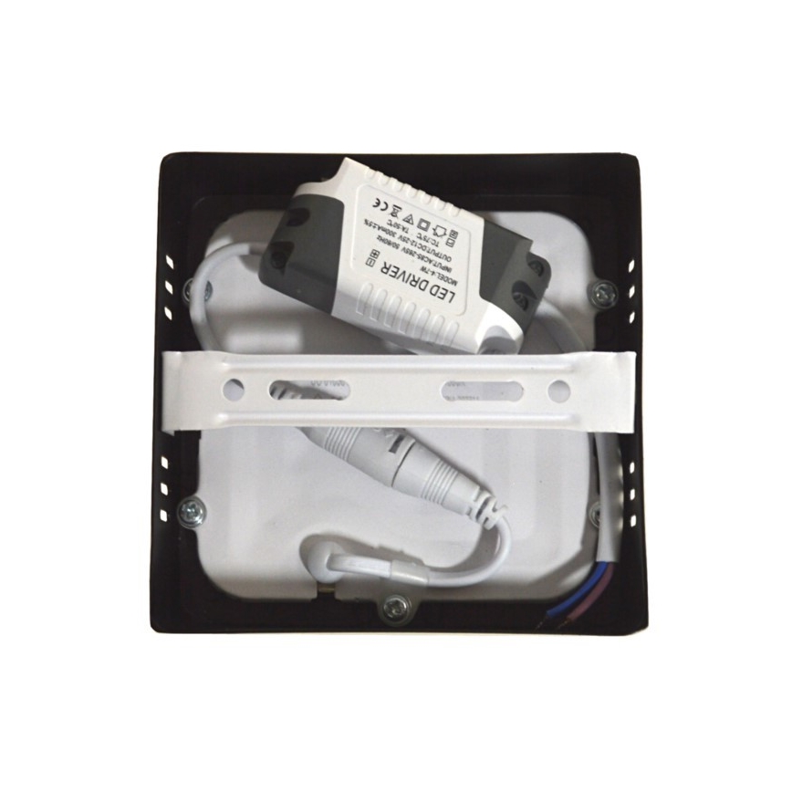 LED Plafonjera GERRY LED/6W/230V 4000K crno