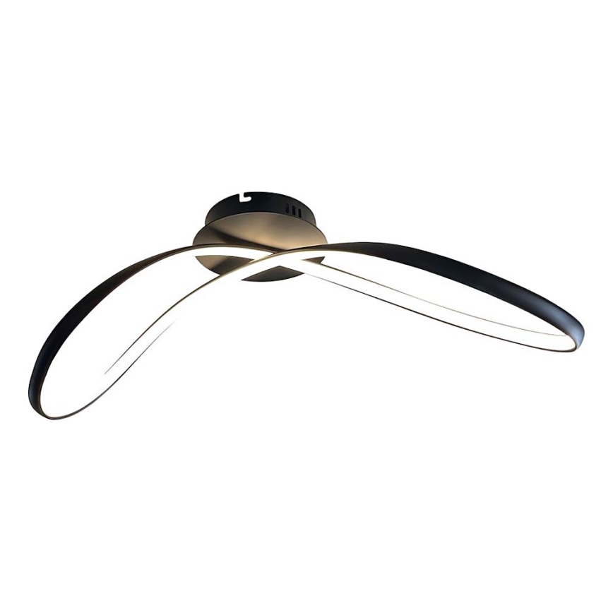 LED Plafonjera INFINITY LED/21W/230V crno