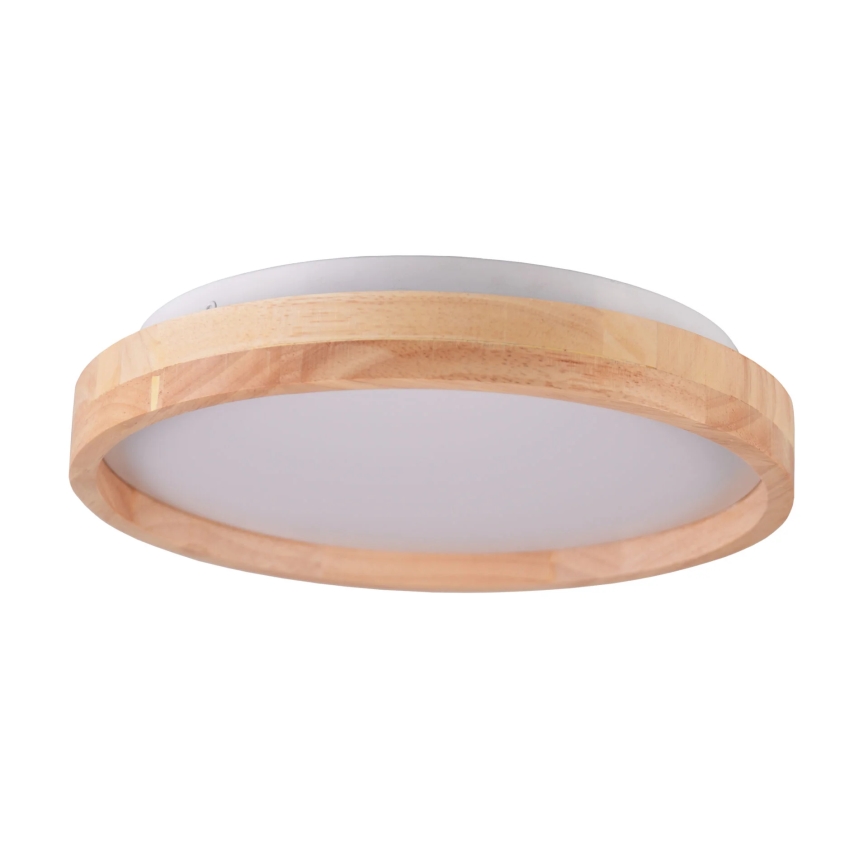 LED Plafonjera JANUSZ LED/12W/230V pr. 27 cm IP44 hrast