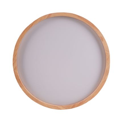 LED Plafonjera JANUSZ LED/12W/230V pr. 27 cm IP44 hrast