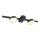 LED Plafonjera JOY 2xGX53/6W/230V crno
