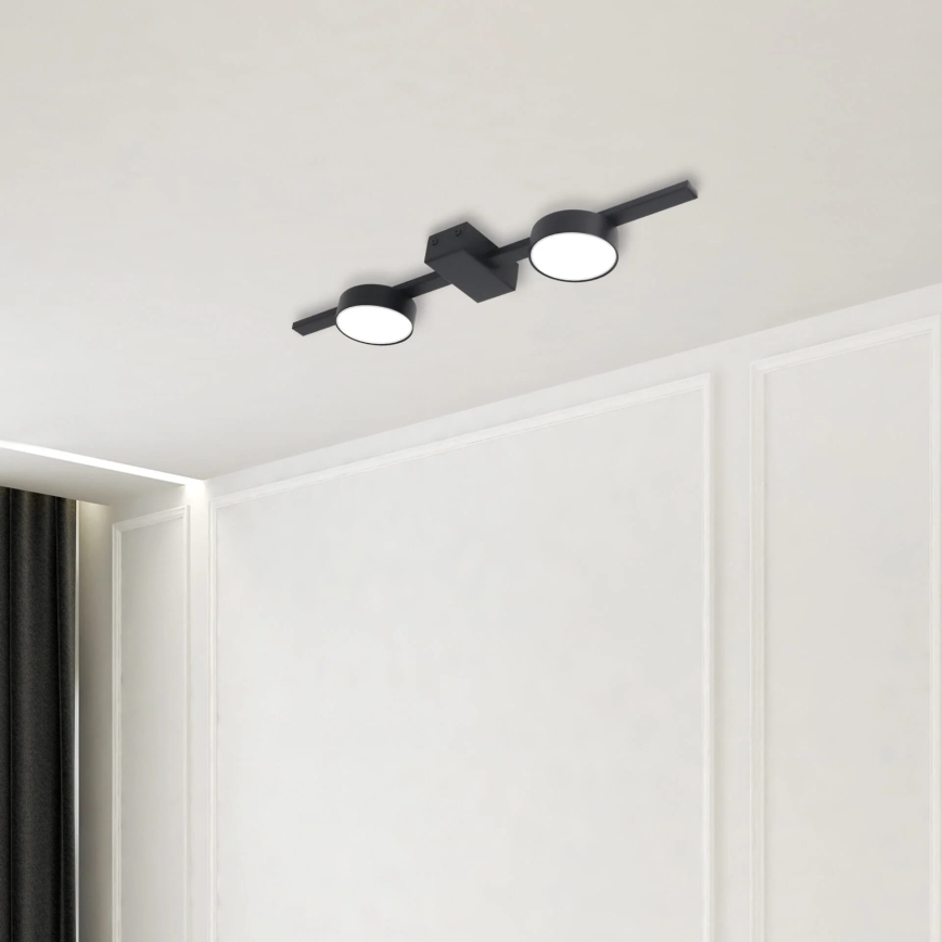 LED Plafonjera JOY 2xGX53/6W/230V crno