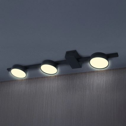 LED Plafonjera JOY 3xGX53/6W/230V crno