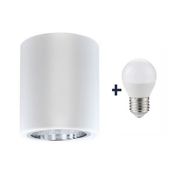 LED Plafonjera JUPITER 1xE27/6W/230V 120x98 mm