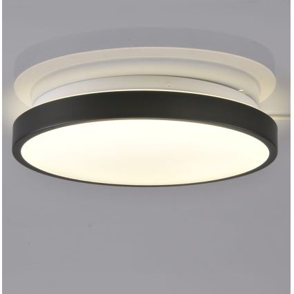 LED Plafonjera KERN LED/15W/230V crno