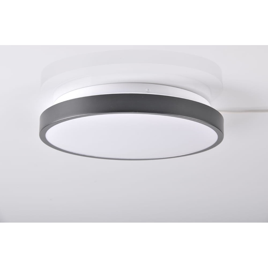 LED Plafonjera KERN LED/15W/230V crno