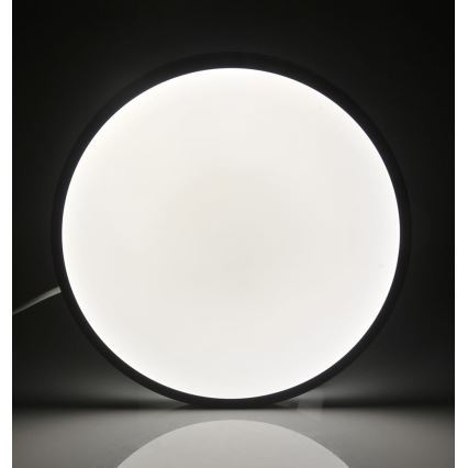 LED Plafonjera KERN LED/15W/230V crno