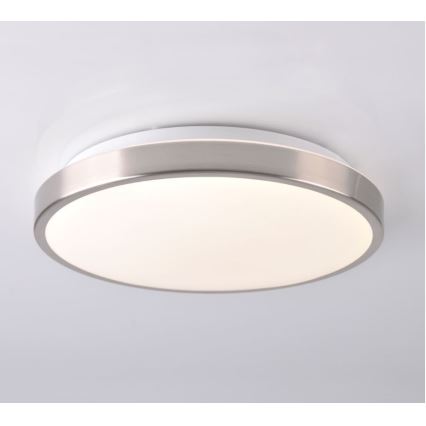 LED Plafonjera KERN LED/15W/230V nikl