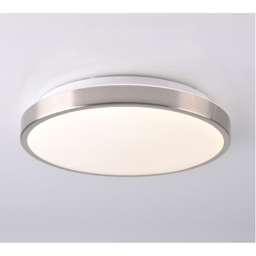 LED Plafonjera KERN LED/15W/230V nikl