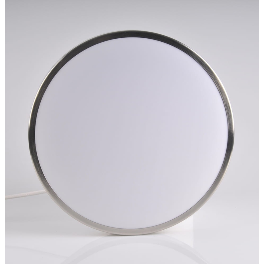 LED Plafonjera KERN LED/15W/230V nikl