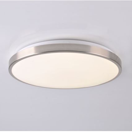 LED Plafonjera KERN LED/24W/230V nikl