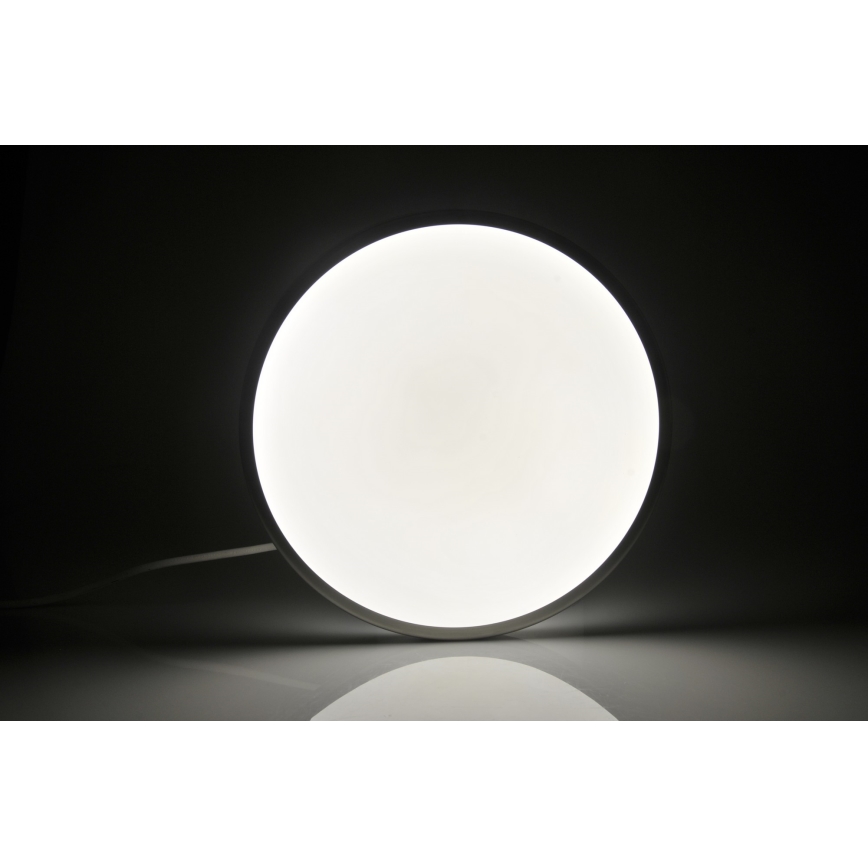 LED Plafonjera KERN LED/24W/230V nikl