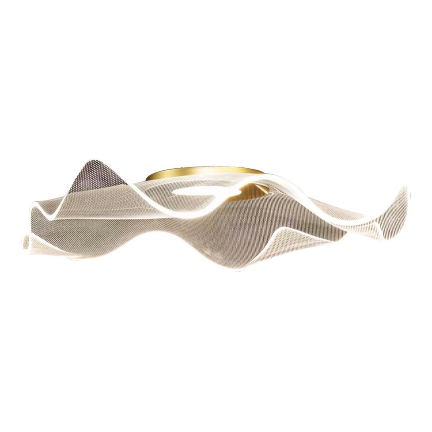 LED Plafonjera LARGO LED/16W/230V zlatna