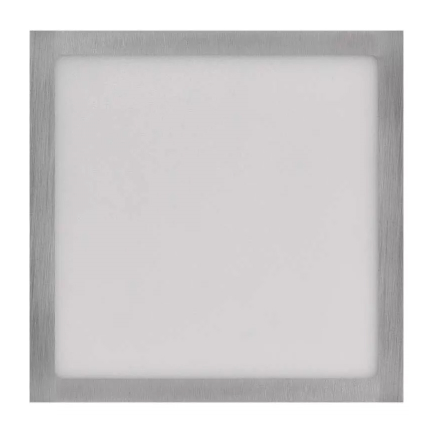 LED Plafonjera NEXXO LED/12,5W/230V 3000/3500/4000K 17x17 cm sjajni krom