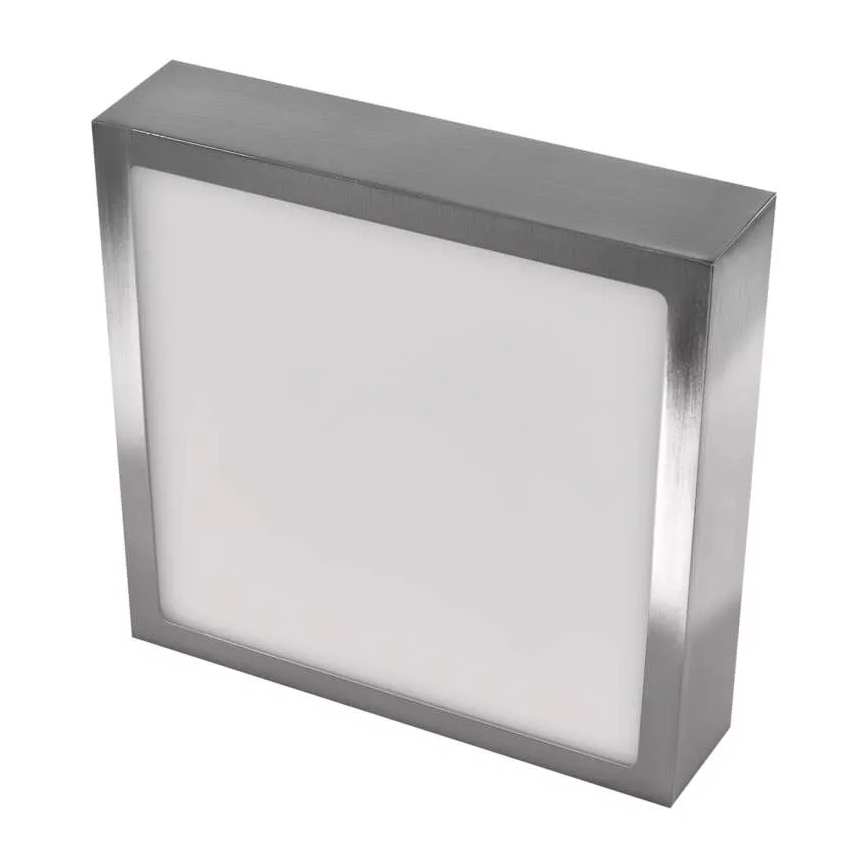 LED Plafonjera NEXXO LED/12,5W/230V 3000/3500/4000K 17x17 cm sjajni krom
