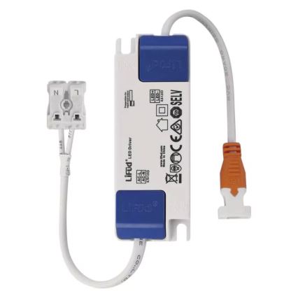 LED Plafonjera NEXXO LED/12,5W/230V 3000/3500/4000K 17x17 cm sjajni krom