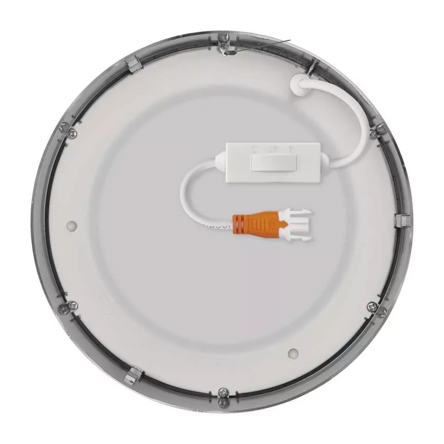 LED Plafonjera NEXXO LED/12,5W/230V 3000/3500/4000K pr. 17 cm mat krom